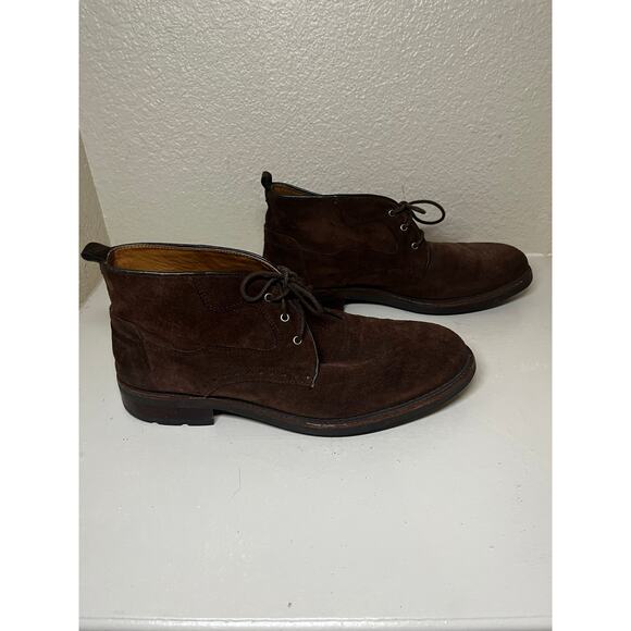 Johnston & Murphy Men’s Brown Ankle Lace Up Chukka Boots size 10.5 - Picture 5 of 7